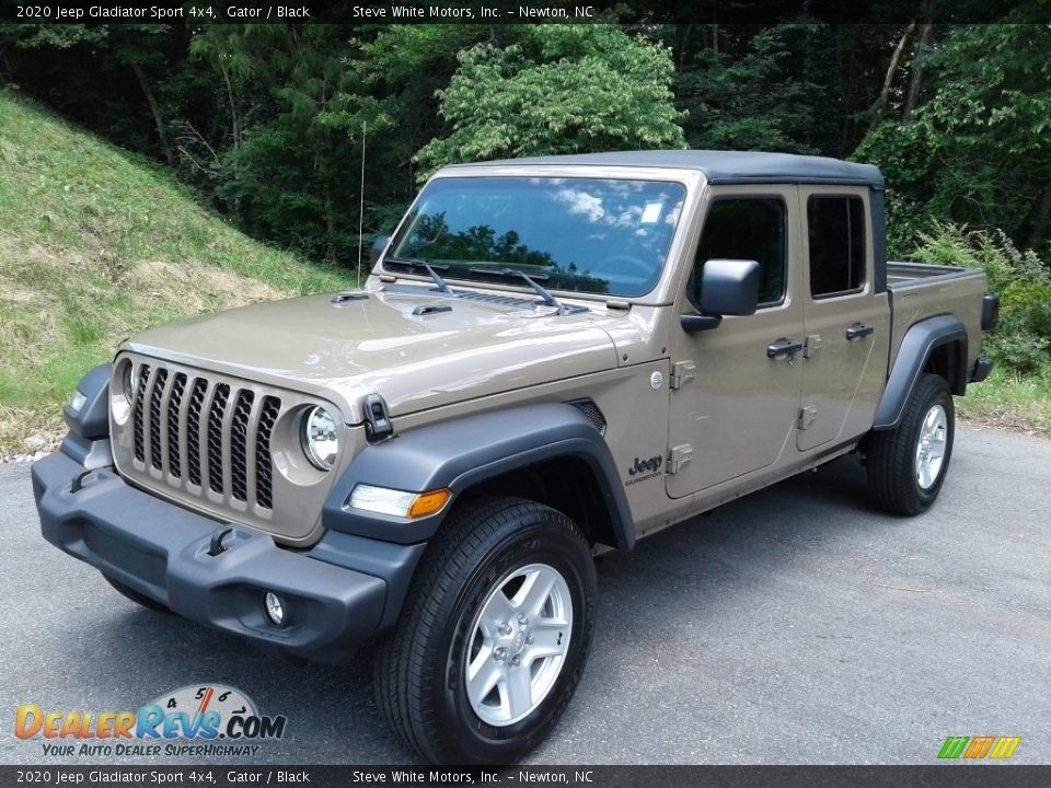 2020 Jeep Gladiator Sport 4x4 Gator / Black Photo #2