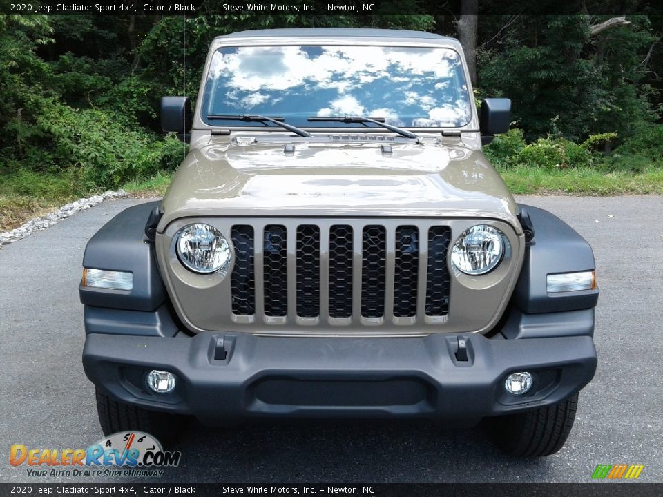 2020 Jeep Gladiator Sport 4x4 Gator / Black Photo #3