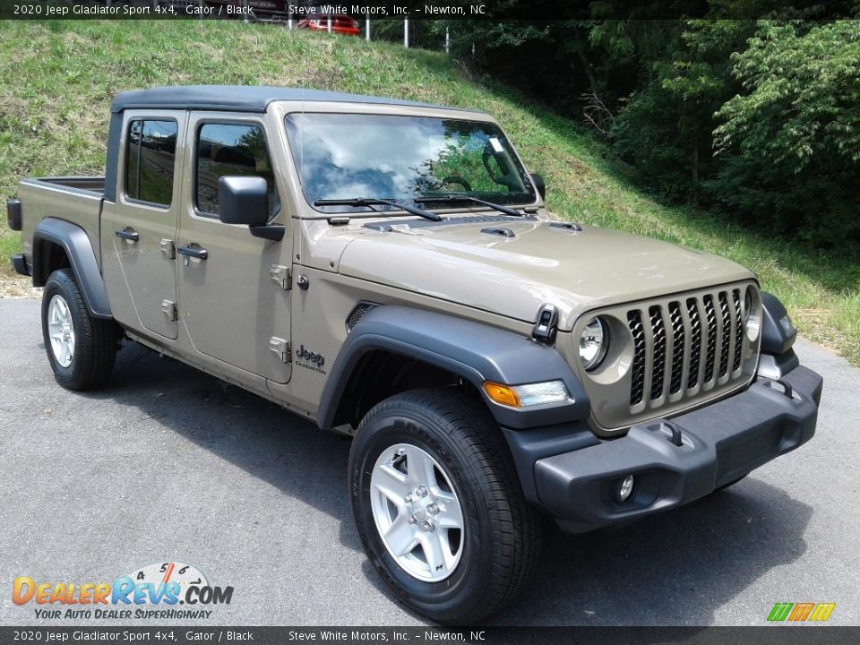 2020 Jeep Gladiator Sport 4x4 Gator / Black Photo #4