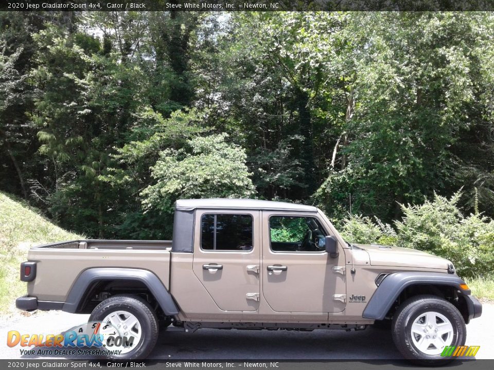 2020 Jeep Gladiator Sport 4x4 Gator / Black Photo #5