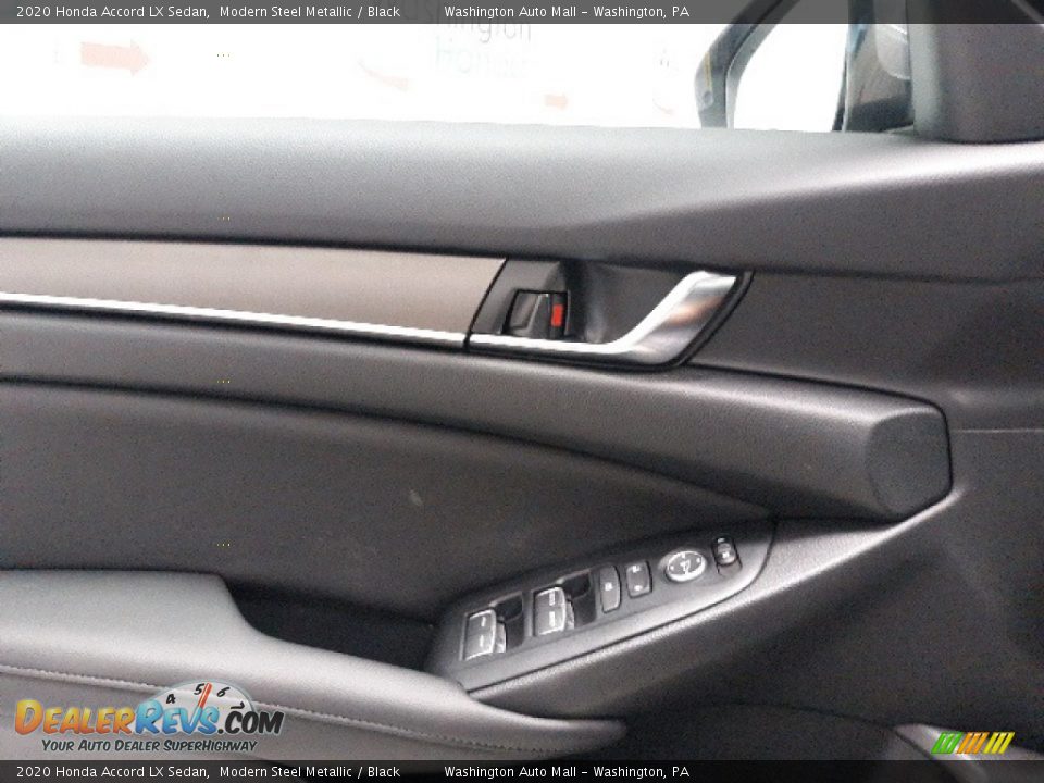 2020 Honda Accord LX Sedan Modern Steel Metallic / Black Photo #9