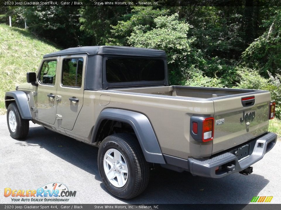 2020 Jeep Gladiator Sport 4x4 Gator / Black Photo #9