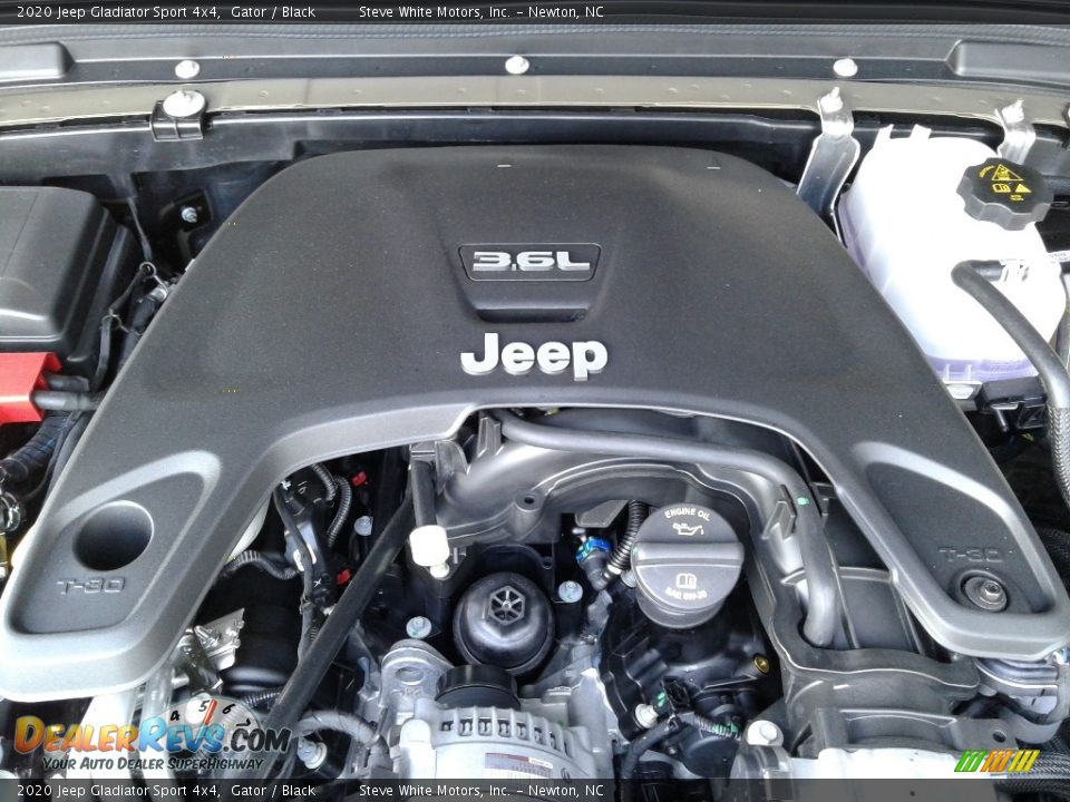 2020 Jeep Gladiator Sport 4x4 Gator / Black Photo #10