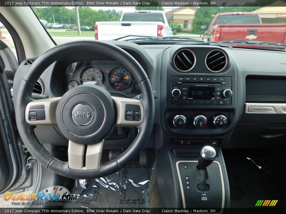 Dashboard of 2017 Jeep Compass 75th Anniversary Edition Photo #3