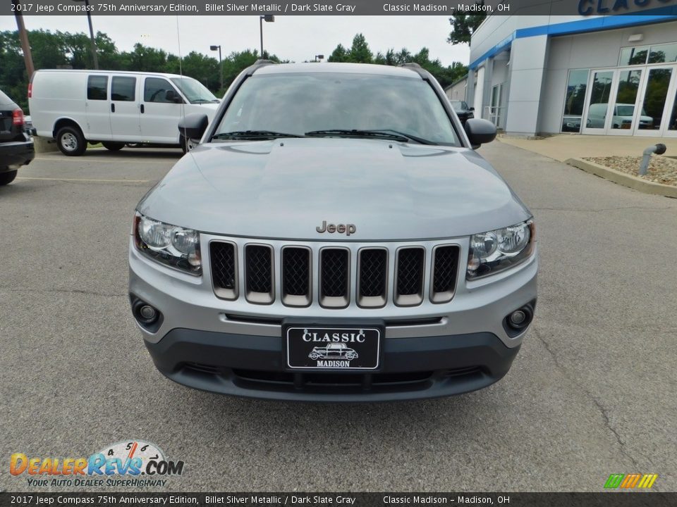 2017 Jeep Compass 75th Anniversary Edition Billet Silver Metallic / Dark Slate Gray Photo #4