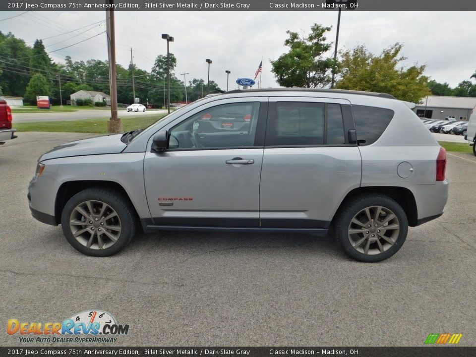 Billet Silver Metallic 2017 Jeep Compass 75th Anniversary Edition Photo #6