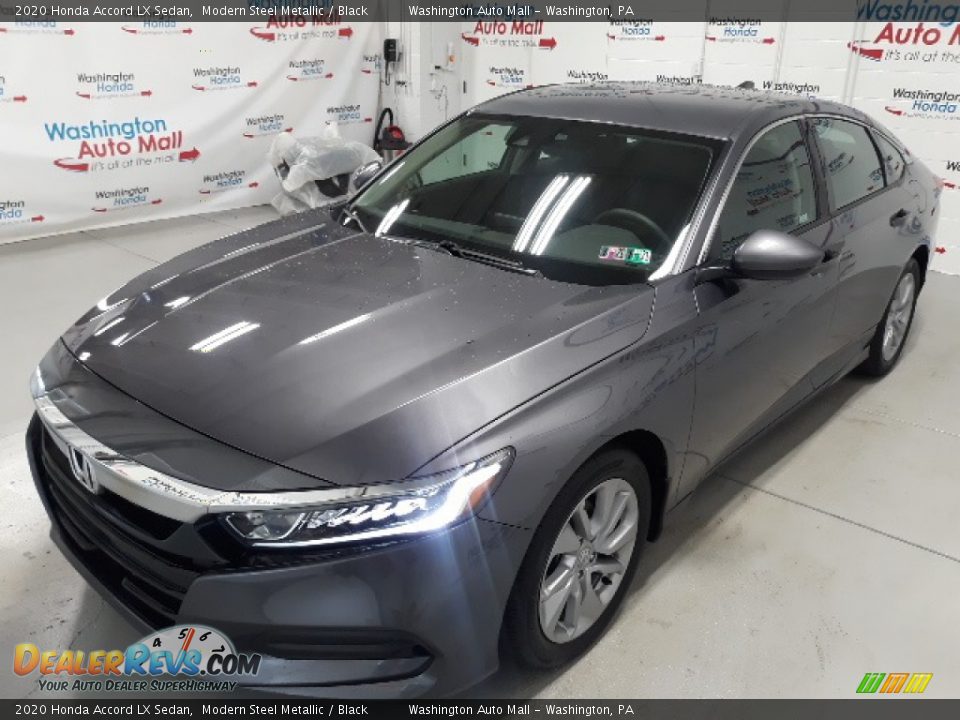 2020 Honda Accord LX Sedan Modern Steel Metallic / Black Photo #31