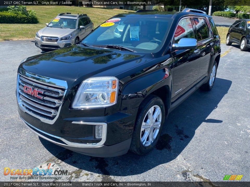 2017 GMC Terrain SLT Onyx Black / Saddle Photo #2