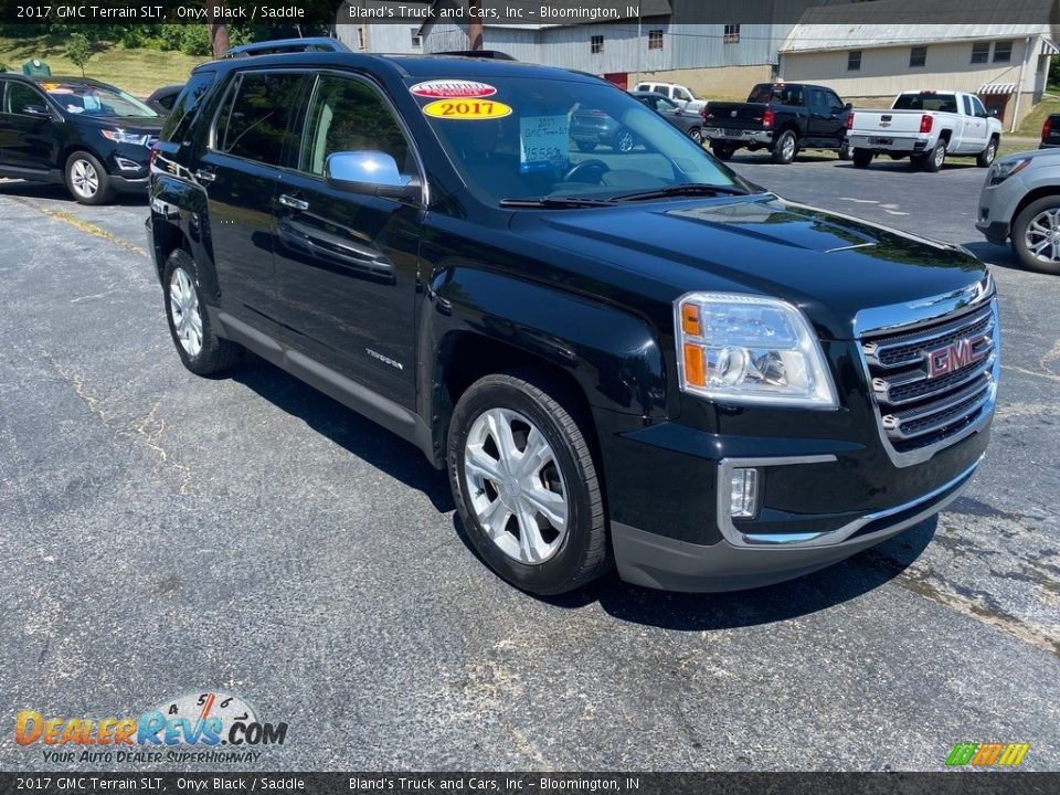 2017 GMC Terrain SLT Onyx Black / Saddle Photo #4