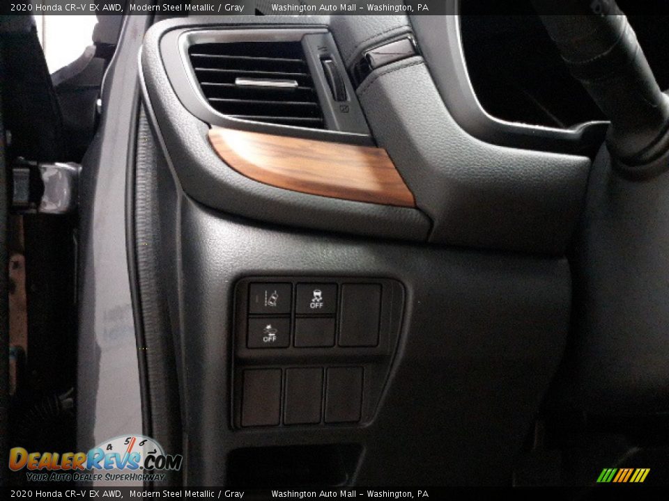 2020 Honda CR-V EX AWD Modern Steel Metallic / Gray Photo #12