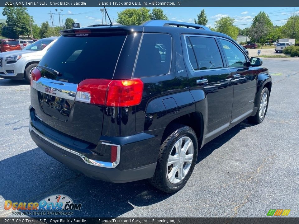 2017 GMC Terrain SLT Onyx Black / Saddle Photo #6