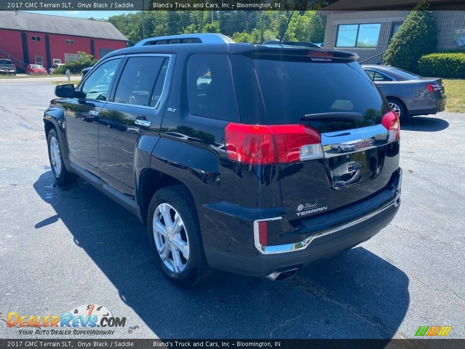 2017 GMC Terrain SLT Onyx Black / Saddle Photo #8