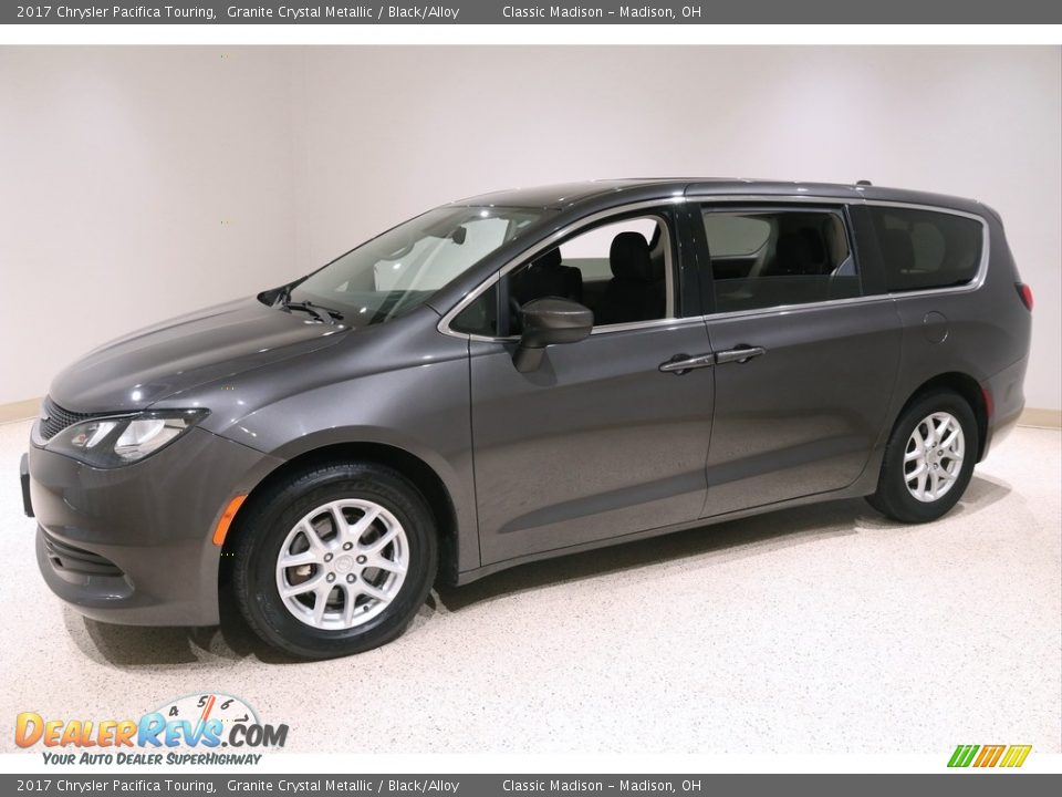 2017 Chrysler Pacifica Touring Granite Crystal Metallic / Black/Alloy Photo #3