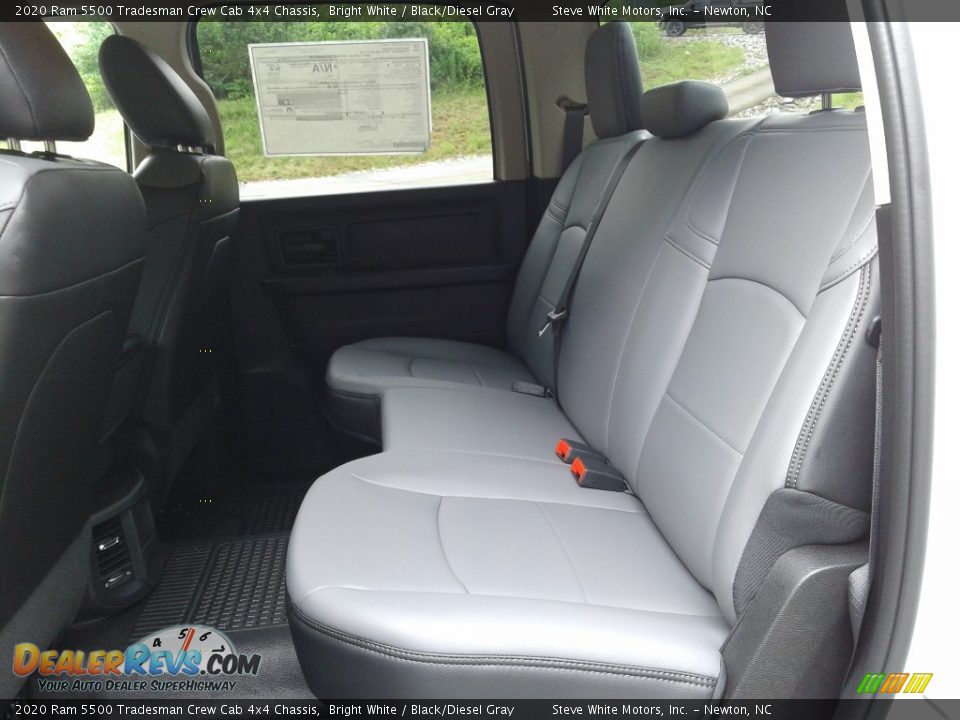 2020 Ram 5500 Tradesman Crew Cab 4x4 Chassis Bright White / Black/Diesel Gray Photo #12