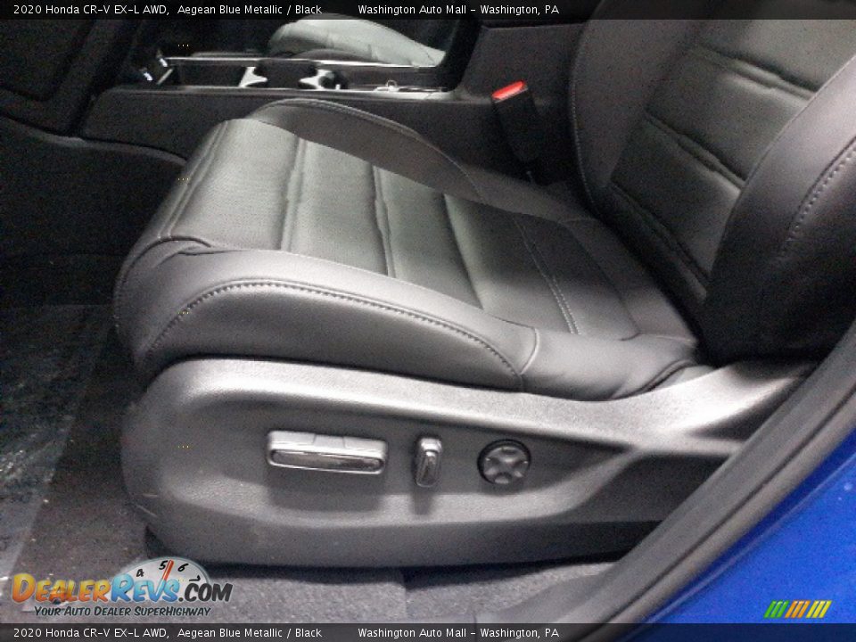 2020 Honda CR-V EX-L AWD Aegean Blue Metallic / Black Photo #25
