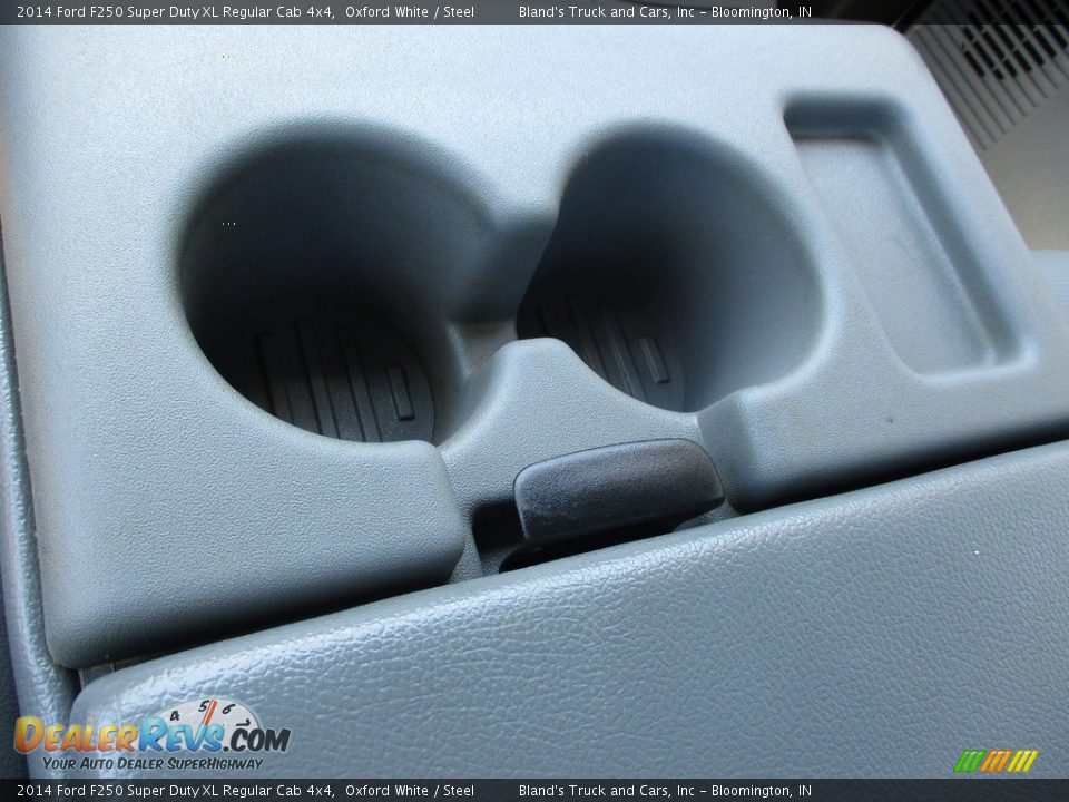 2014 Ford F250 Super Duty XL Regular Cab 4x4 Oxford White / Steel Photo #20