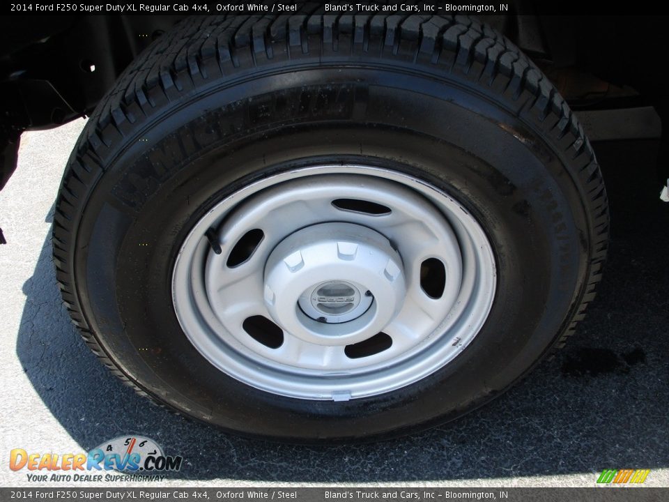 2014 Ford F250 Super Duty XL Regular Cab 4x4 Oxford White / Steel Photo #22