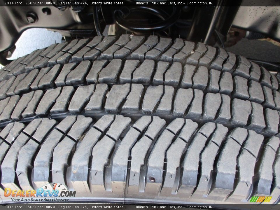 2014 Ford F250 Super Duty XL Regular Cab 4x4 Oxford White / Steel Photo #23
