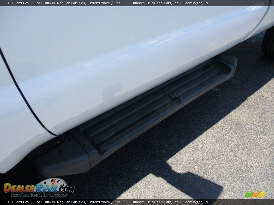 2014 Ford F250 Super Duty XL Regular Cab 4x4 Oxford White / Steel Photo #25