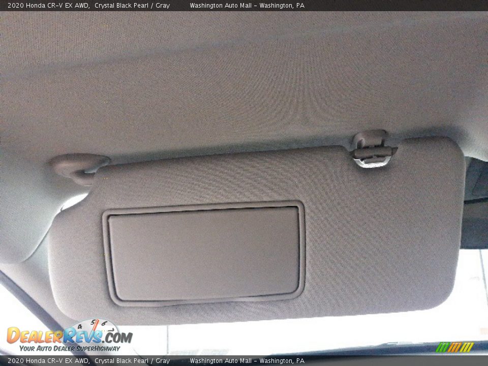 2020 Honda CR-V EX AWD Crystal Black Pearl / Gray Photo #19