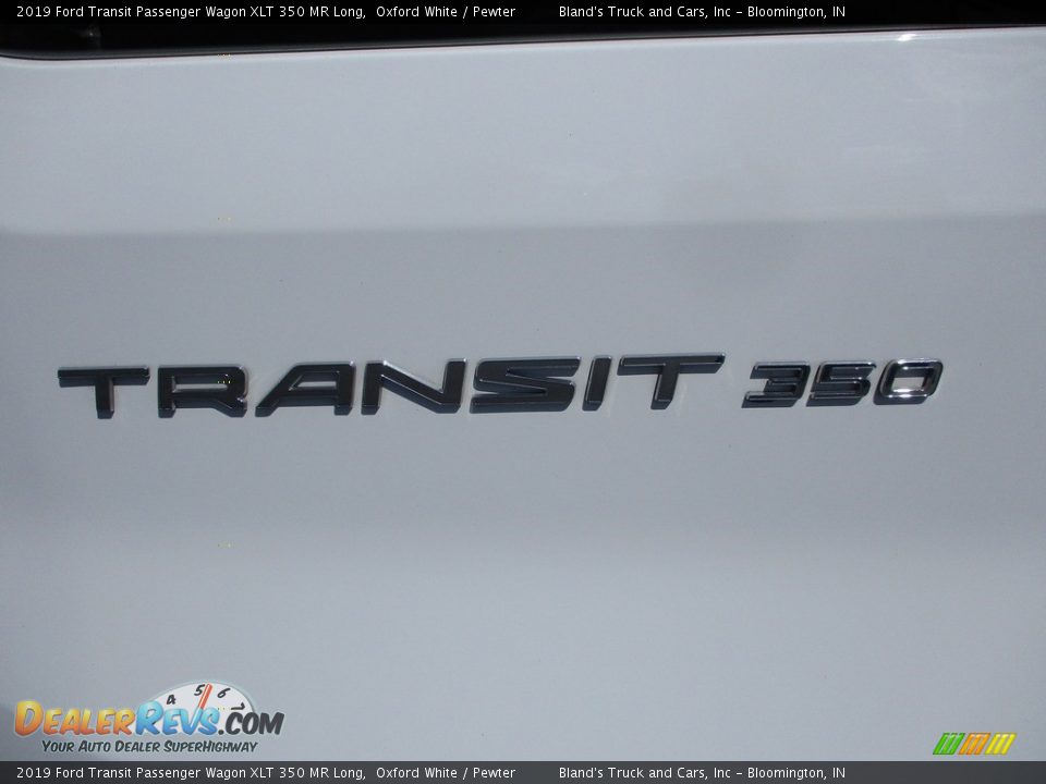 2019 Ford Transit Passenger Wagon XLT 350 MR Long Oxford White / Pewter Photo #29