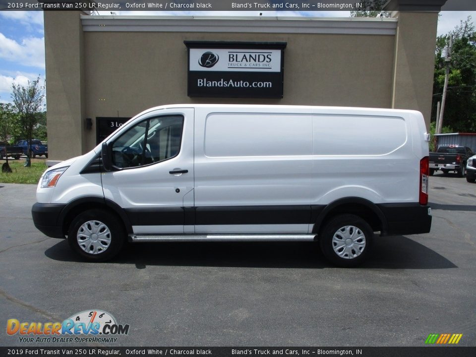 2019 Ford Transit Van 250 LR Regular Oxford White / Charcoal black Photo #1