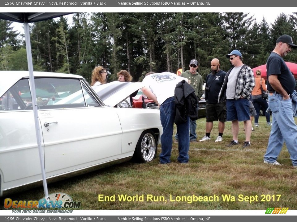 1966 Chevrolet Chevy II Nova Restomod Vanilla / Black Photo #6