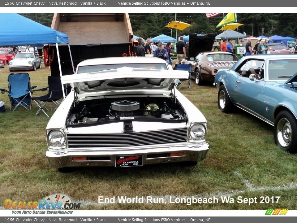 1966 Chevrolet Chevy II Nova Restomod Vanilla / Black Photo #7