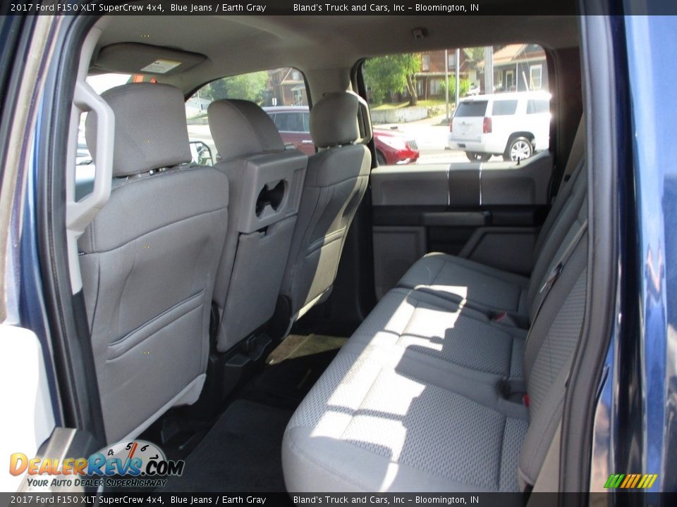 2017 Ford F150 XLT SuperCrew 4x4 Blue Jeans / Earth Gray Photo #9