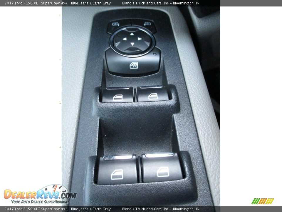 2017 Ford F150 XLT SuperCrew 4x4 Blue Jeans / Earth Gray Photo #10
