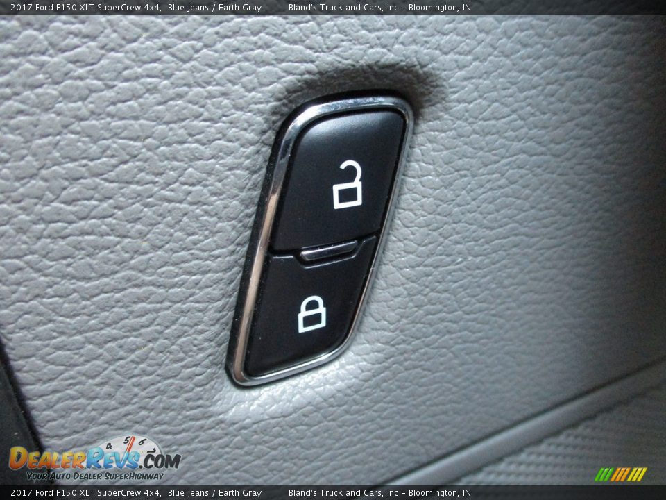 2017 Ford F150 XLT SuperCrew 4x4 Blue Jeans / Earth Gray Photo #11