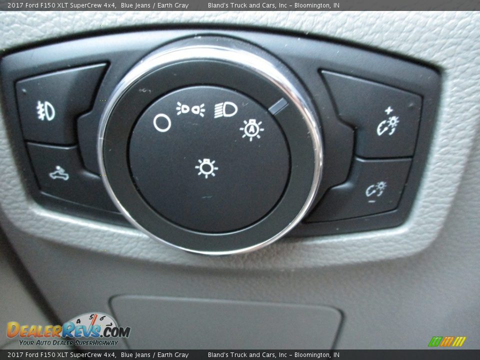 2017 Ford F150 XLT SuperCrew 4x4 Blue Jeans / Earth Gray Photo #12