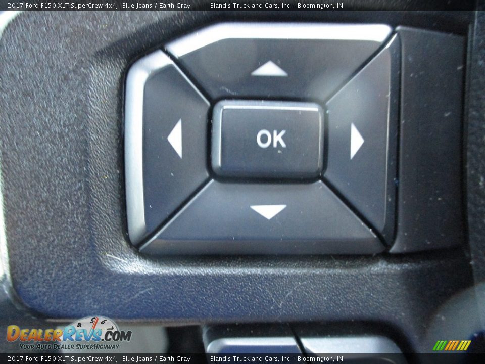 2017 Ford F150 XLT SuperCrew 4x4 Blue Jeans / Earth Gray Photo #16