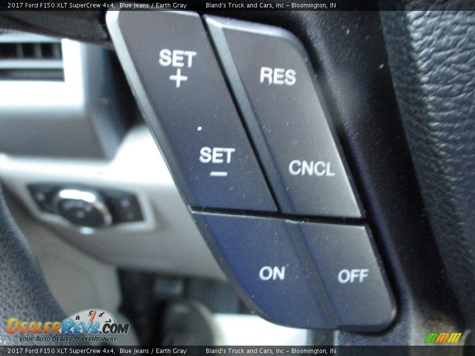 2017 Ford F150 XLT SuperCrew 4x4 Blue Jeans / Earth Gray Photo #17