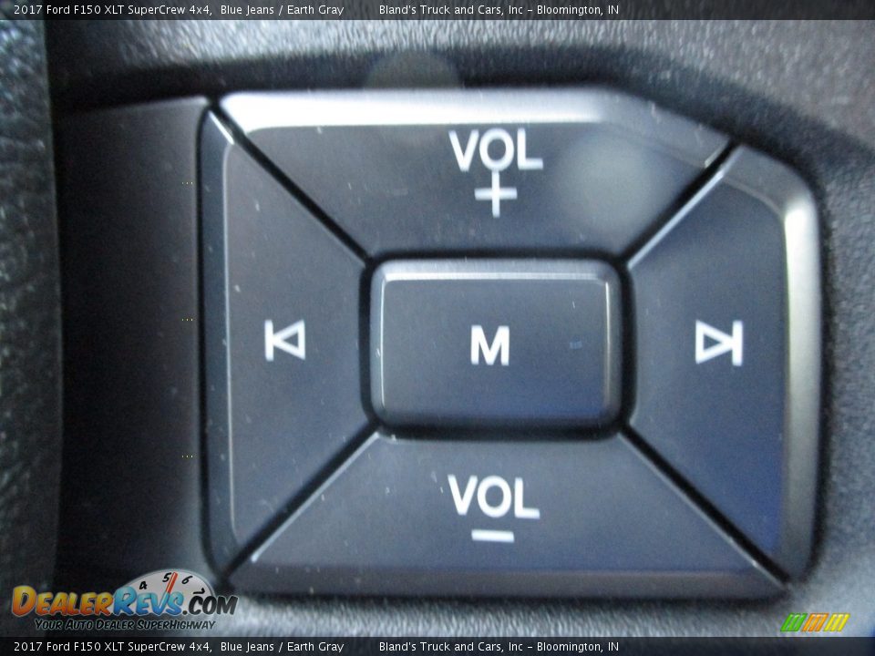 2017 Ford F150 XLT SuperCrew 4x4 Blue Jeans / Earth Gray Photo #18