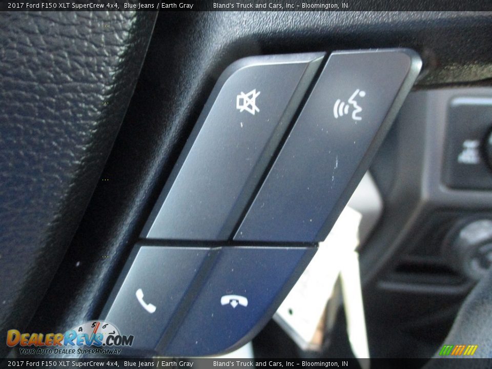 2017 Ford F150 XLT SuperCrew 4x4 Blue Jeans / Earth Gray Photo #19