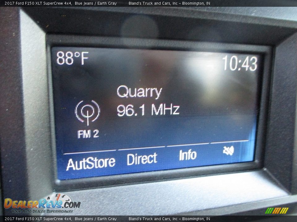 2017 Ford F150 XLT SuperCrew 4x4 Blue Jeans / Earth Gray Photo #23