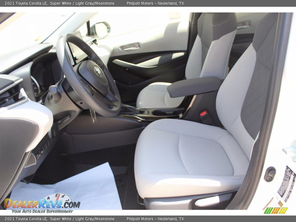 Front Seat of 2021 Toyota Corolla LE Photo #10
