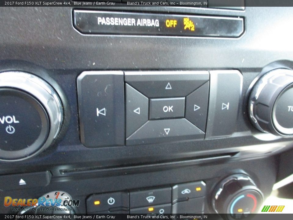 2017 Ford F150 XLT SuperCrew 4x4 Blue Jeans / Earth Gray Photo #27