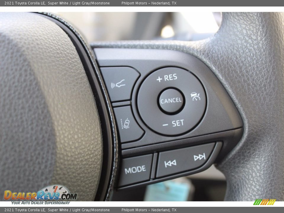 2021 Toyota Corolla LE Steering Wheel Photo #12