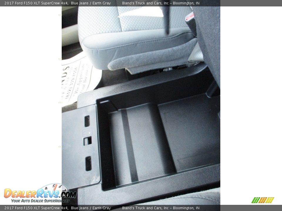 2017 Ford F150 XLT SuperCrew 4x4 Blue Jeans / Earth Gray Photo #32