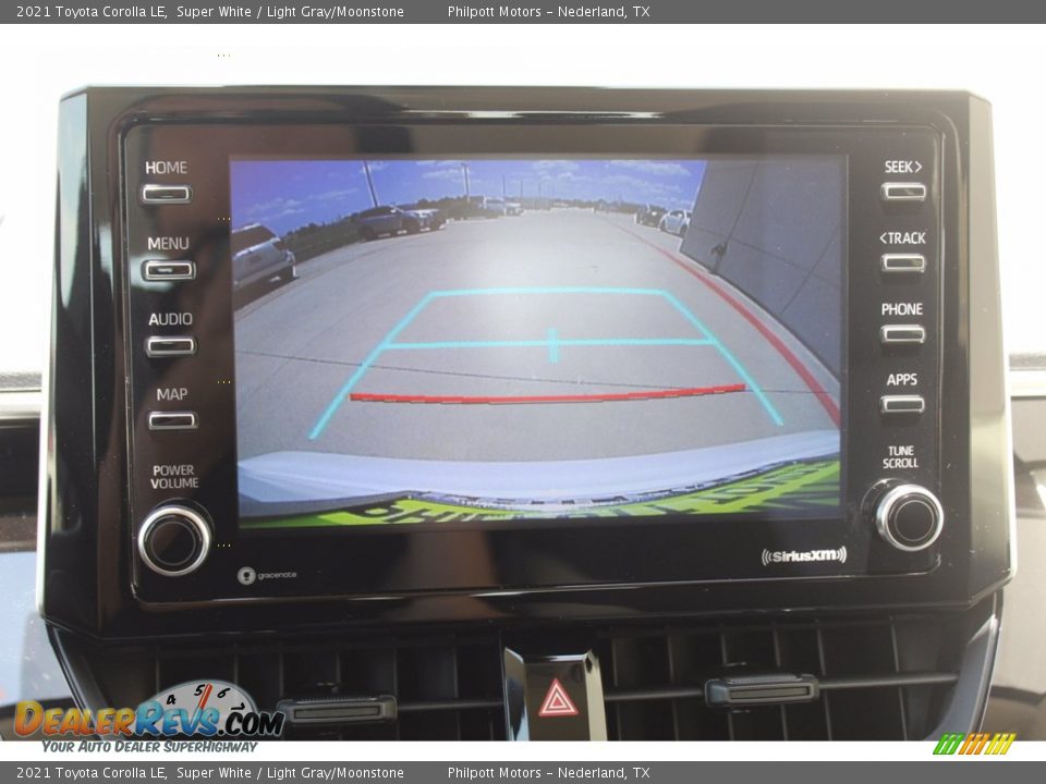 2021 Toyota Corolla LE Super White / Light Gray/Moonstone Photo #17
