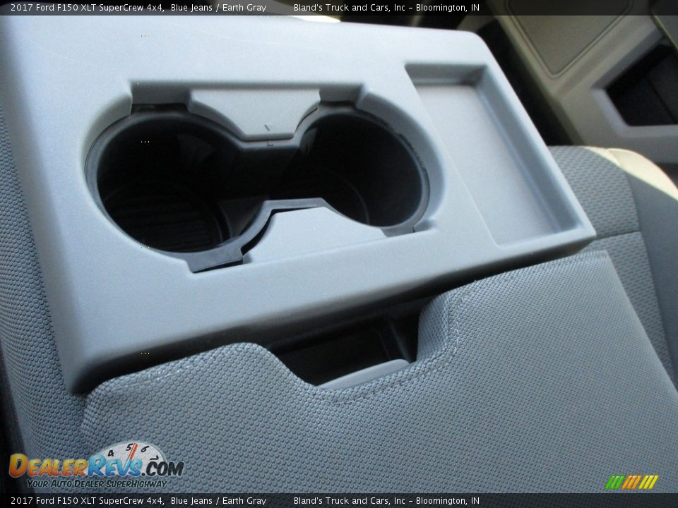 2017 Ford F150 XLT SuperCrew 4x4 Blue Jeans / Earth Gray Photo #33