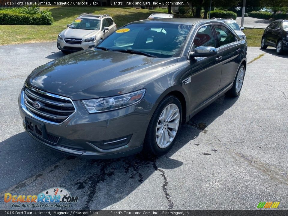 2016 Ford Taurus Limited Magnetic / Charcoal Black Photo #2