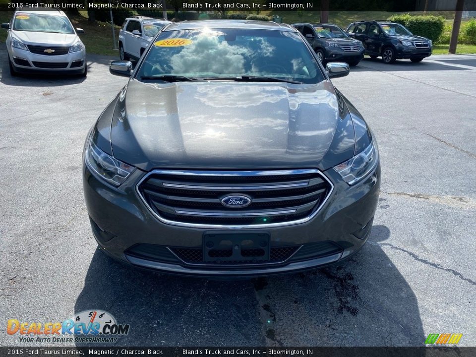 2016 Ford Taurus Limited Magnetic / Charcoal Black Photo #3