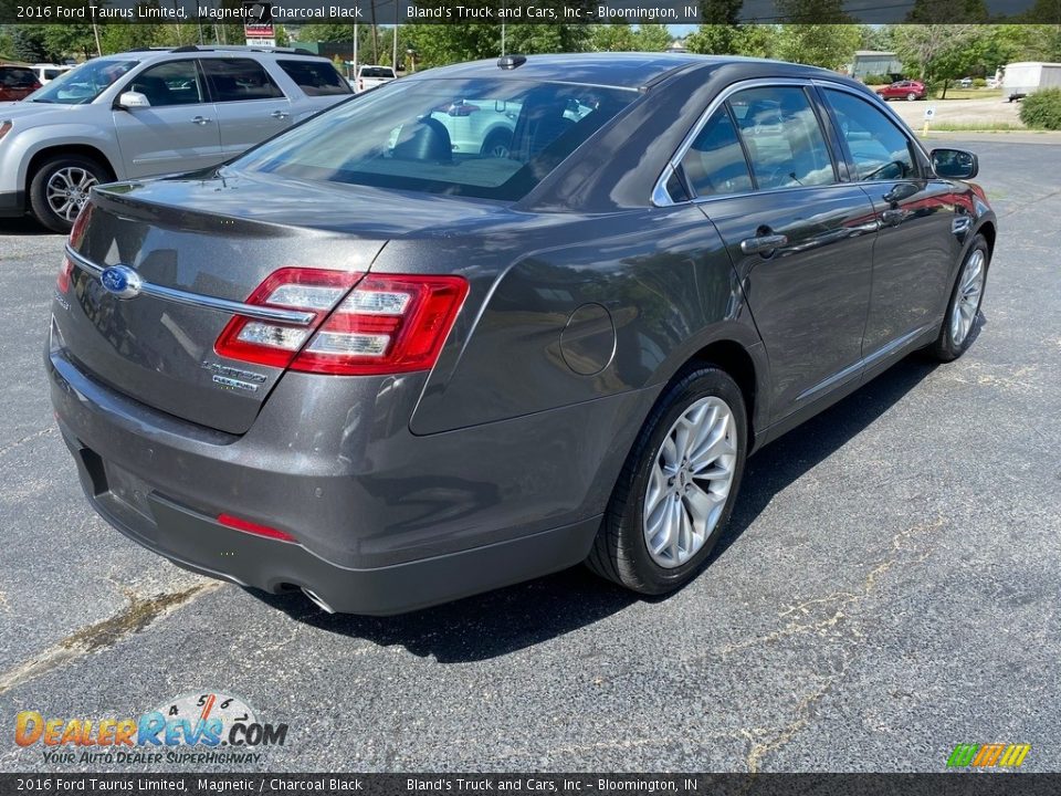 2016 Ford Taurus Limited Magnetic / Charcoal Black Photo #6