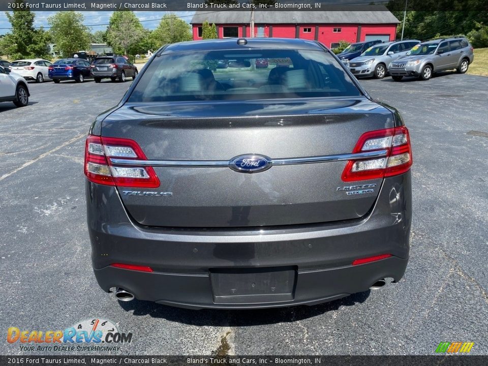 2016 Ford Taurus Limited Magnetic / Charcoal Black Photo #7