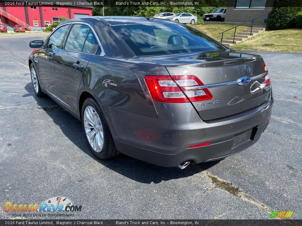 2016 Ford Taurus Limited Magnetic / Charcoal Black Photo #8