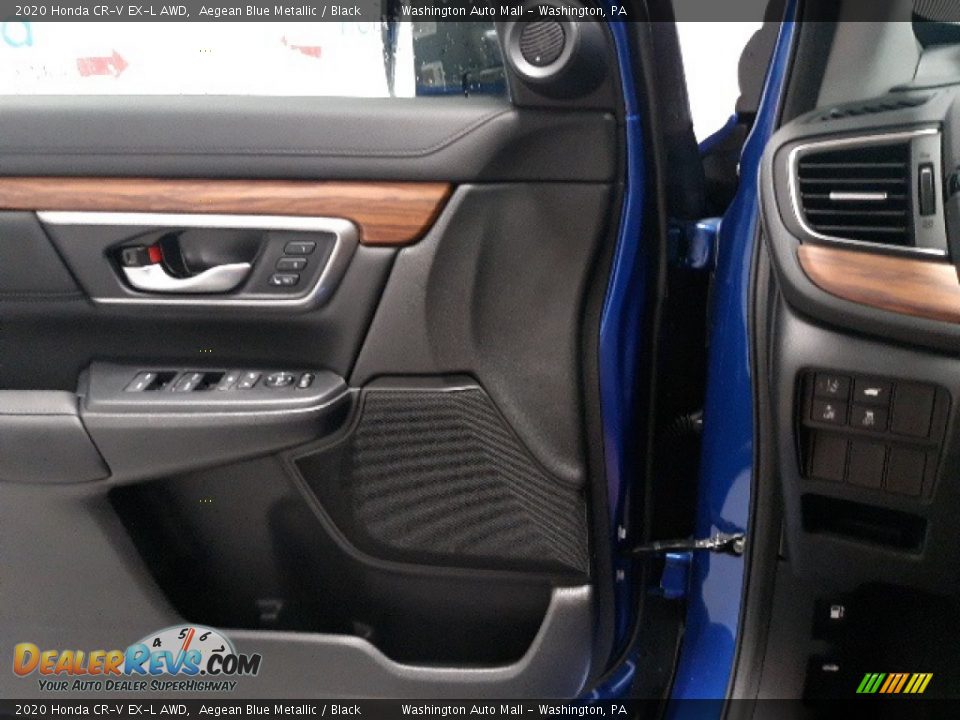 2020 Honda CR-V EX-L AWD Aegean Blue Metallic / Black Photo #8