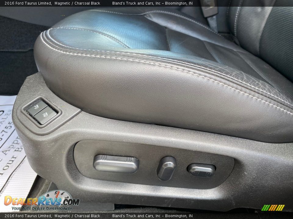 2016 Ford Taurus Limited Magnetic / Charcoal Black Photo #13
